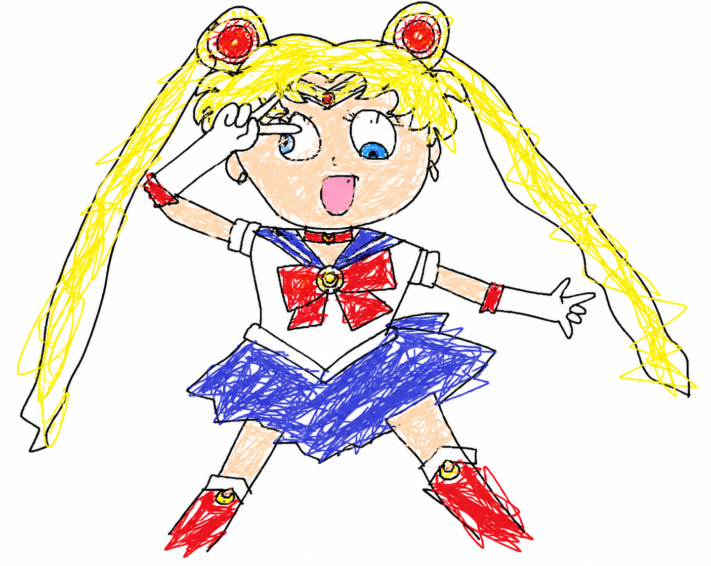 Doodle by @scribbles