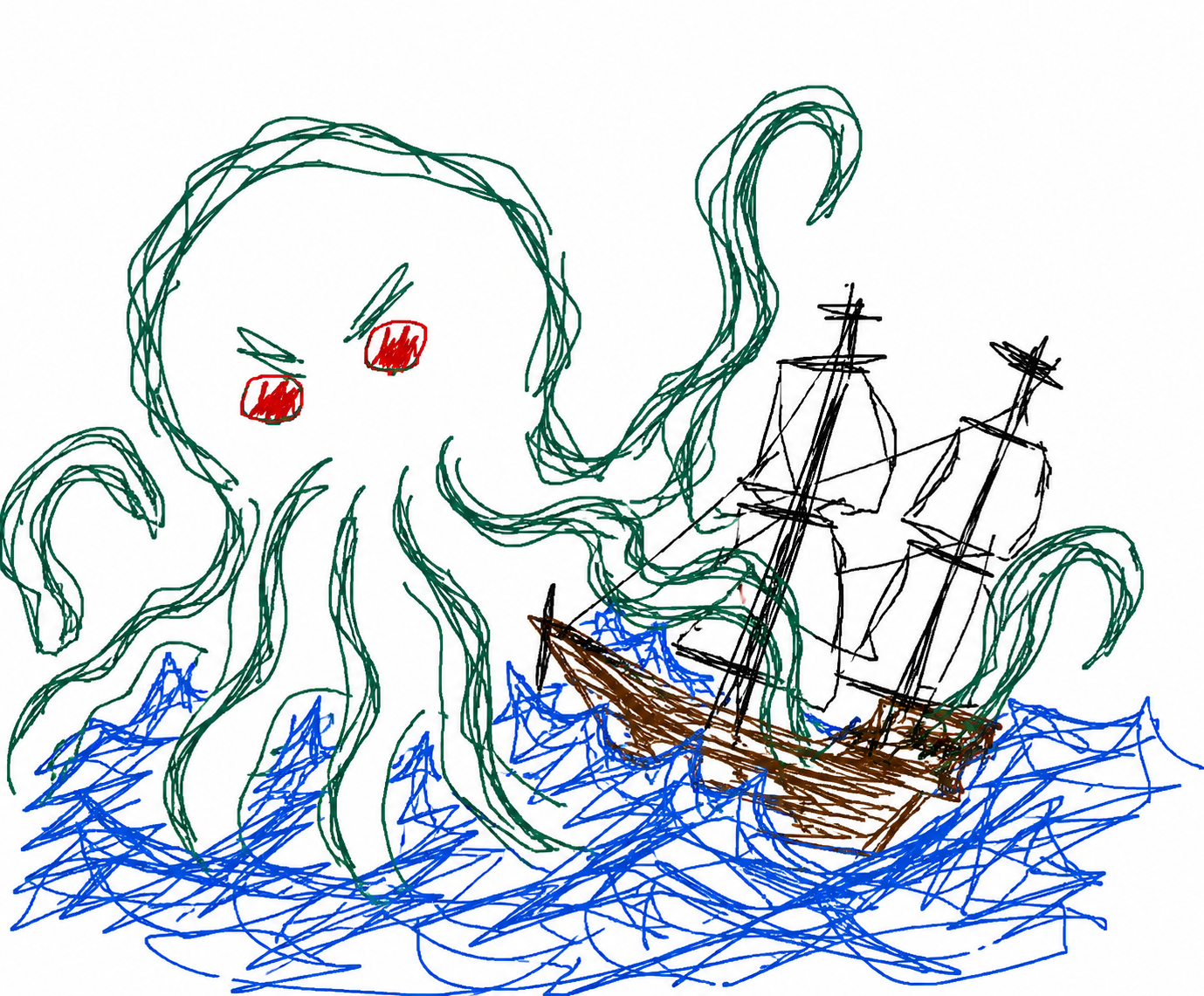 Doodle by @crayon