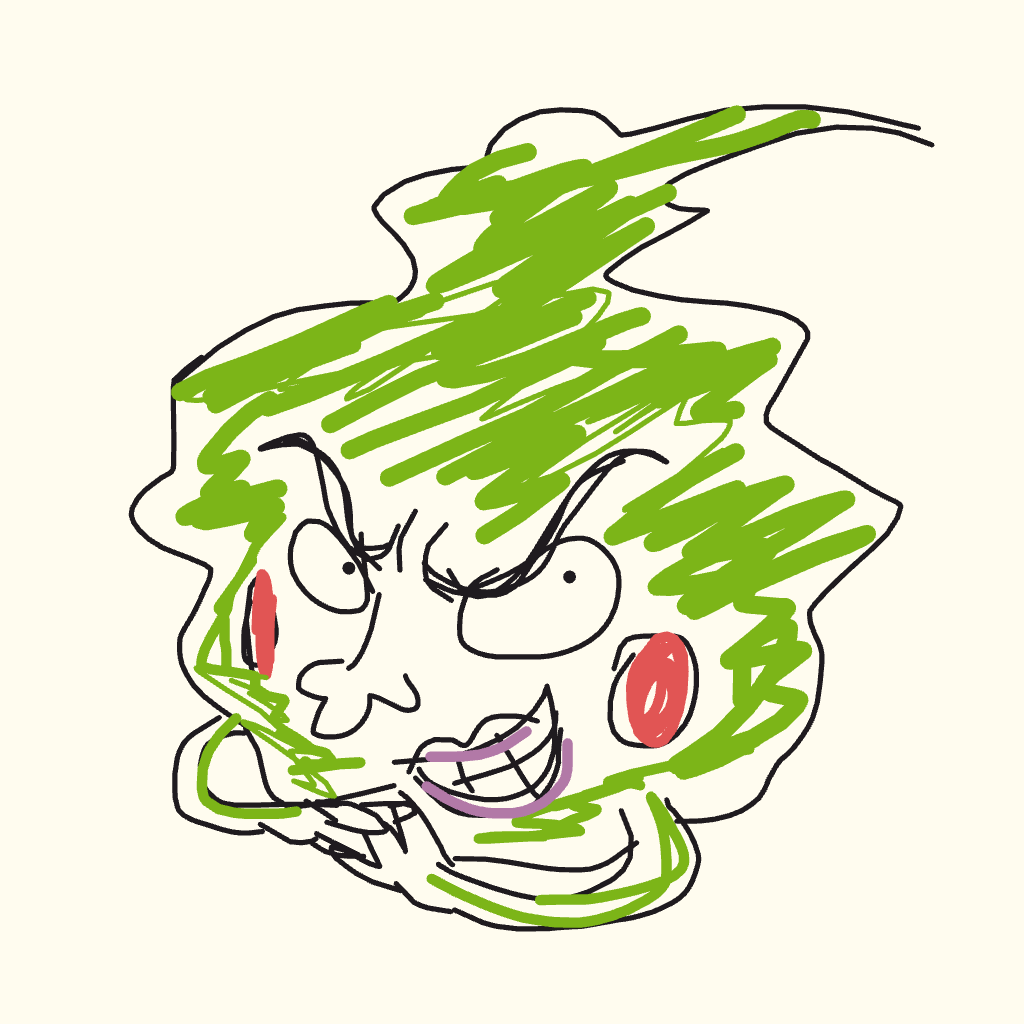 Doodle “Dimple is planing something” by @emlyn_art