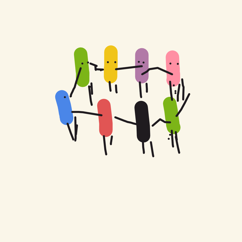 Doodle titled “United we strong” by @down2_art on DoodleGram