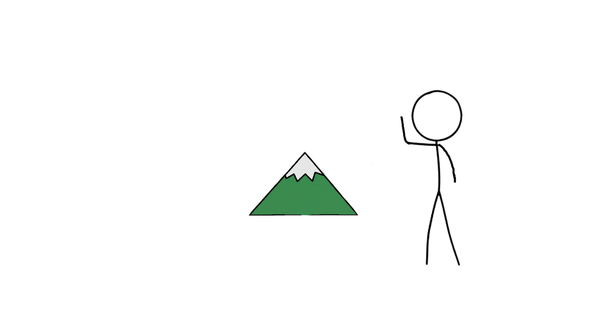 Doodle “mountain” by @bonjour