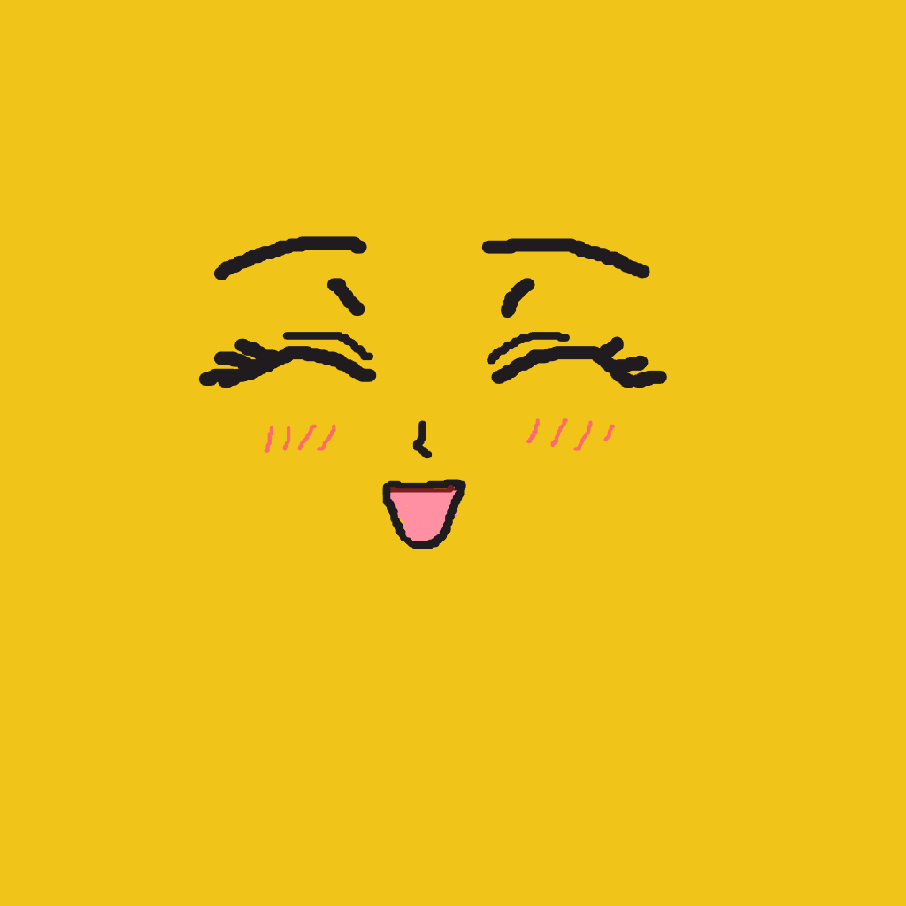 Doodle “^^” by @fame