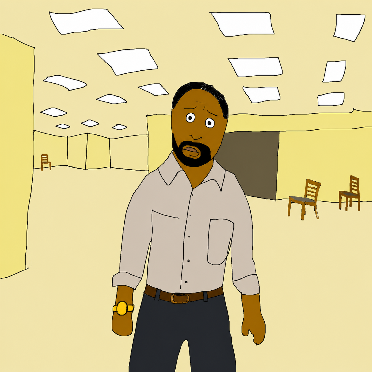 Doodle “backdoors” by @fame